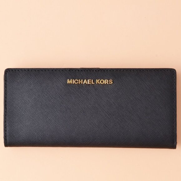Michael Kors Jet Set Travel Slim Bifold Wallet - Picture 1 of 7